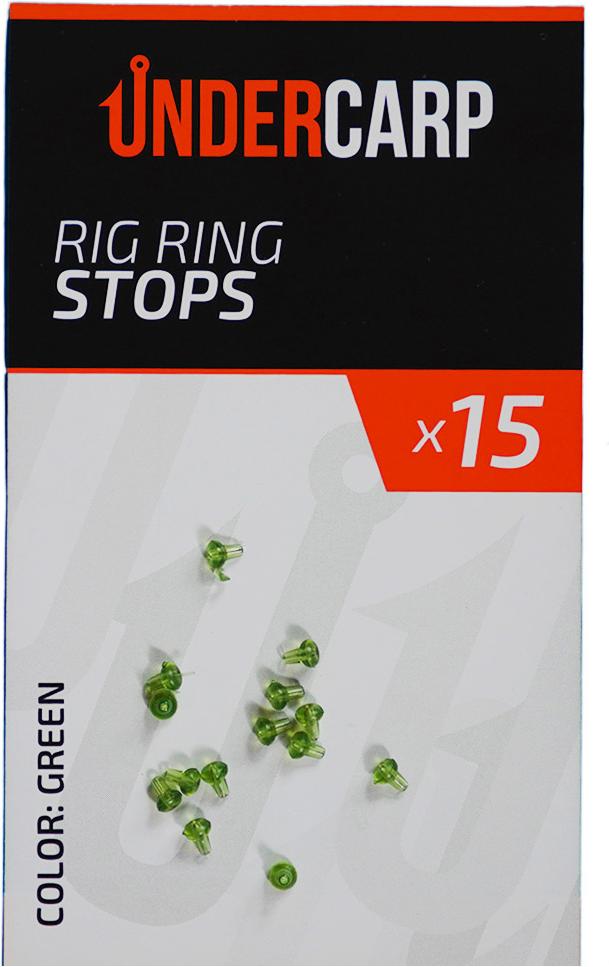 UNDERCARP Rig Ring Stops Grün 2000023130-OS