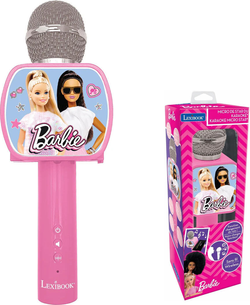Lexibook Karaoke mikrofón s reproduktorom Barbie