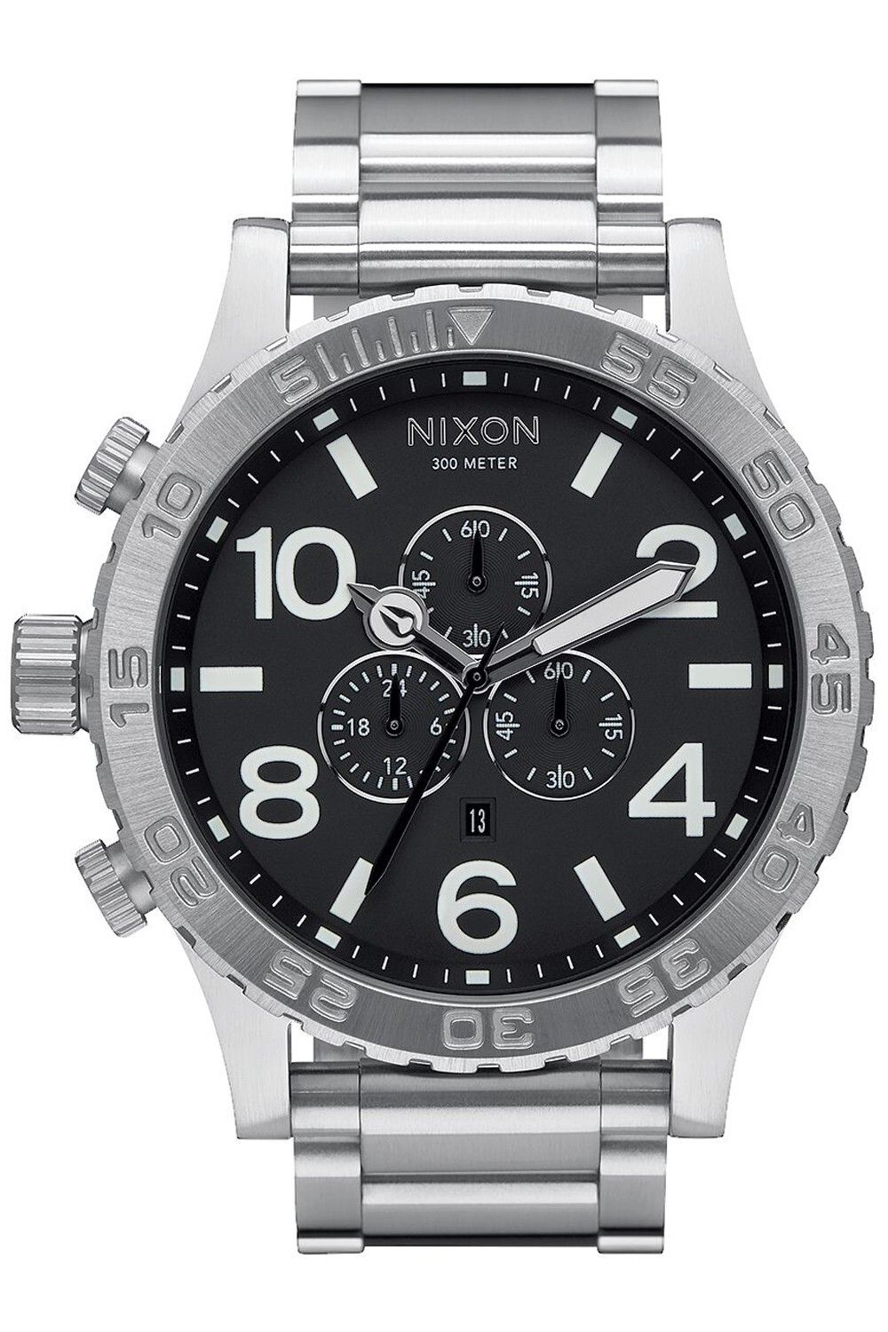 Nixon 1000A083 Herren-Armbanduhr, Edelstahl-Gehäuse, Metall-Armband