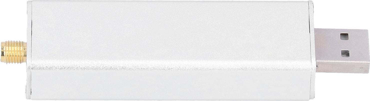 Cocosity Full Band Receiver Aluminiumlegierung RTLSDR 0.1MHz bis 1.9GHz Full Band Tuner für FM Radio Intercom Talk Signalempfang