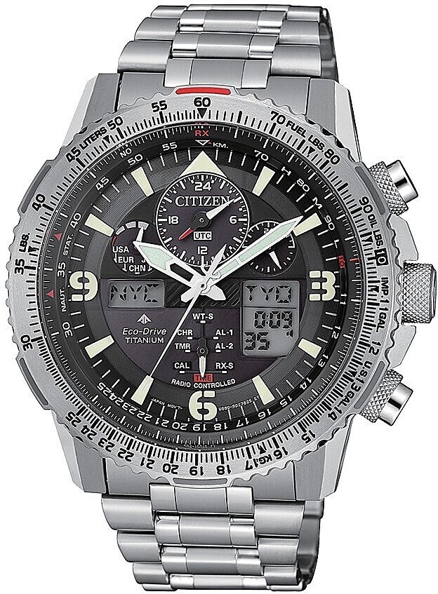 Chronograf Citizen Silver Collection Skyhawk - muž