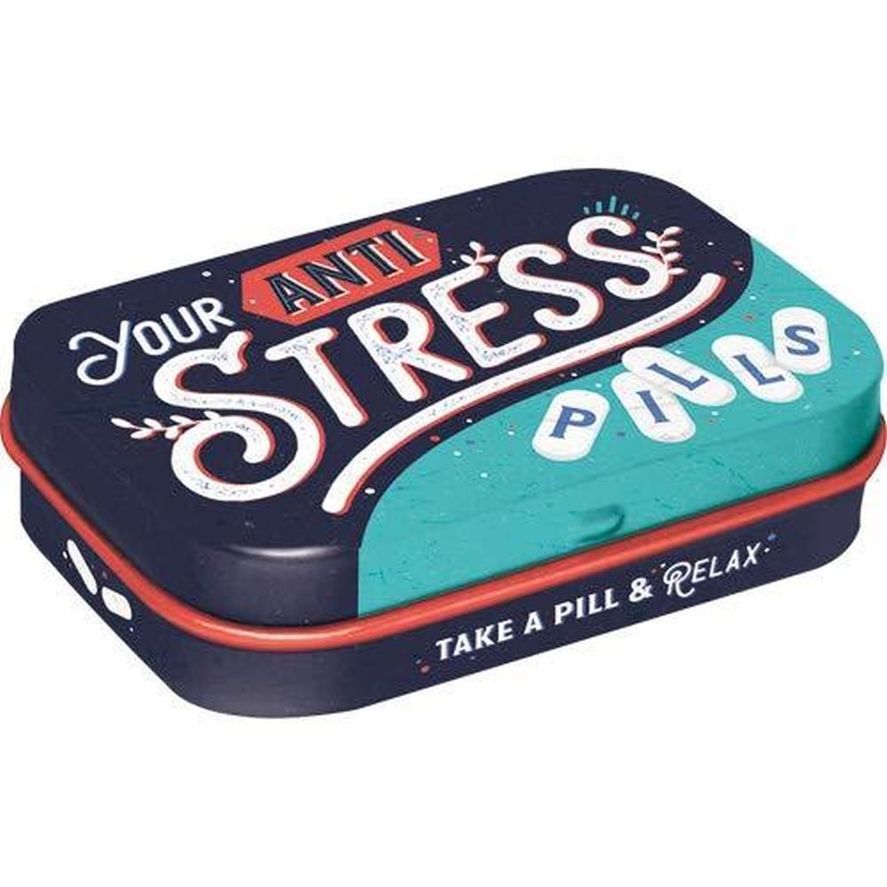 Nostalgic Art Nostalgic-Art - Pillendose - Nostalgic Pharmacy - Anti Stress Pills 81386