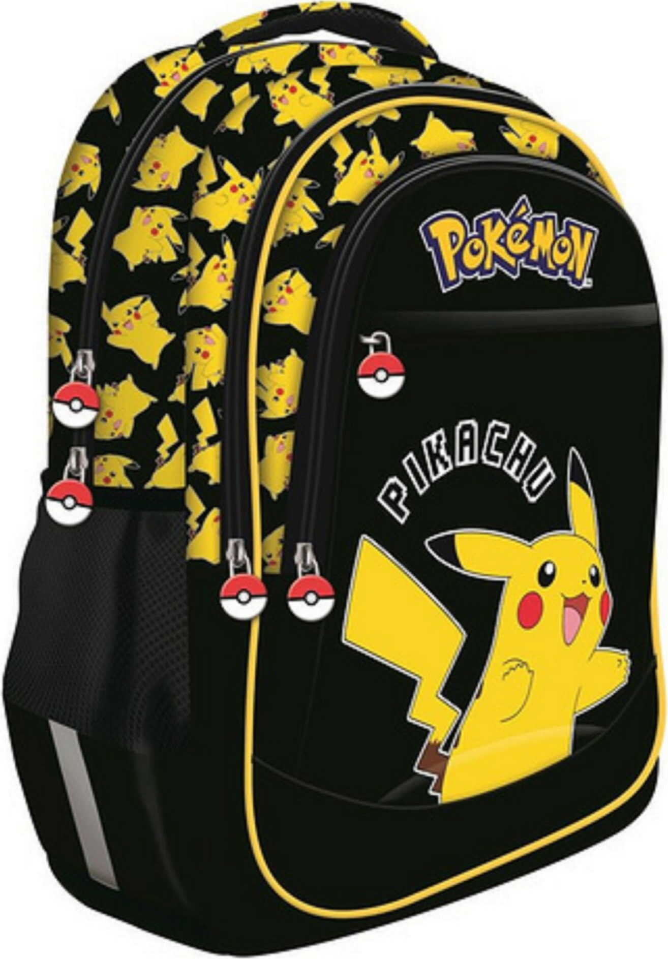 St. Majewski Mehrfcher-Schulrucksack Pokmon schwarz, Gelbtne nedefinované