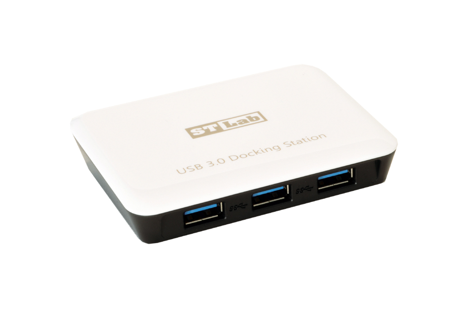 Exsys EX-1123-N - USB 3.2 Gen 1 (3.1 Gen 1) Type-A - 5000 Mb/s - Čierna - Biela - IEEE 802.3,IEEE Exsys