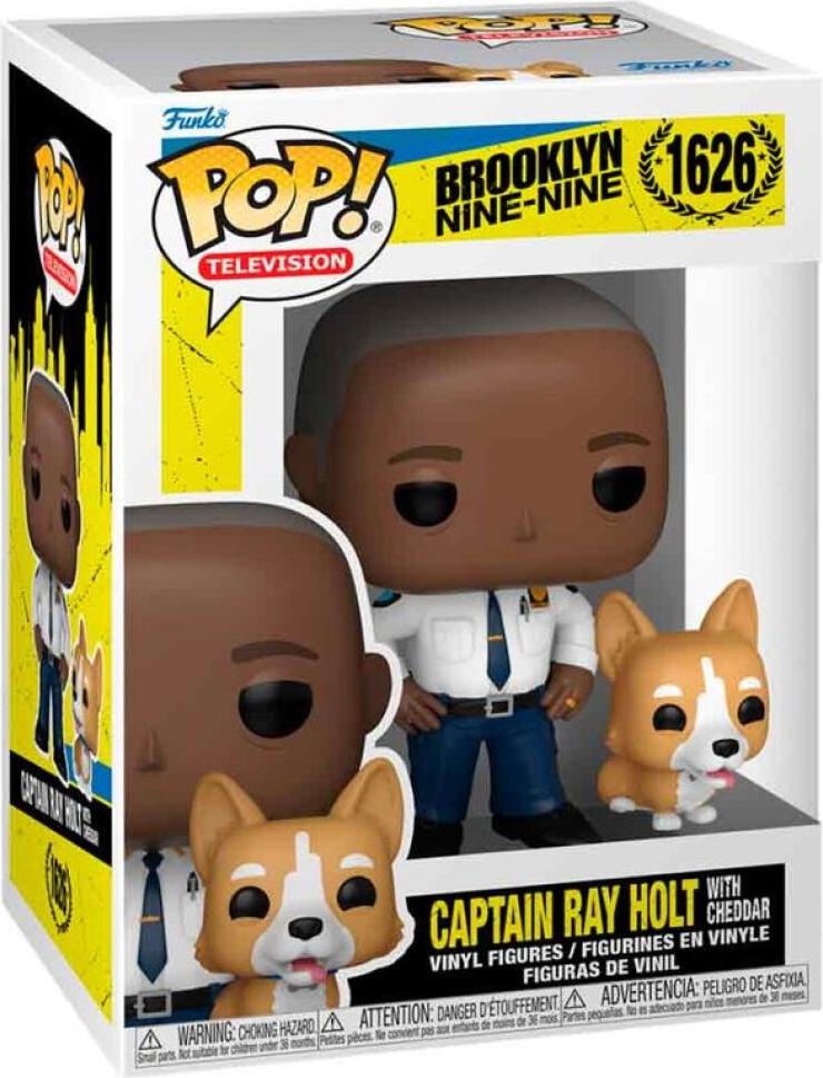 Funko POP! Brooklyn Nine-Nine - Cpt Holt w/dog #61401