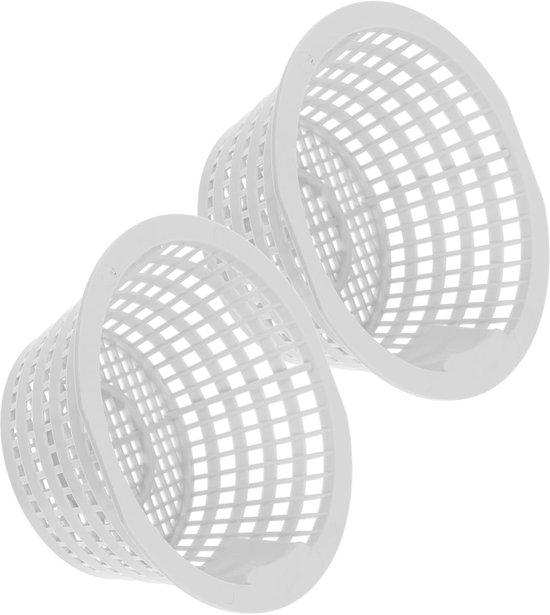 OEM Zwei Schwimmernetzteiler - Schwimmernetzteiler für Schwimmbecken - Schwimmbeckenfilter - Schwimmernetzteiler - Schwimmbeckenfilternetz - weiß - 157*105*7mm 2026