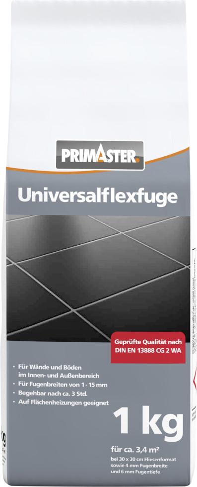 Primaster Universalflexfuge 1 - 15 mm basalt 1 kg 0779052719