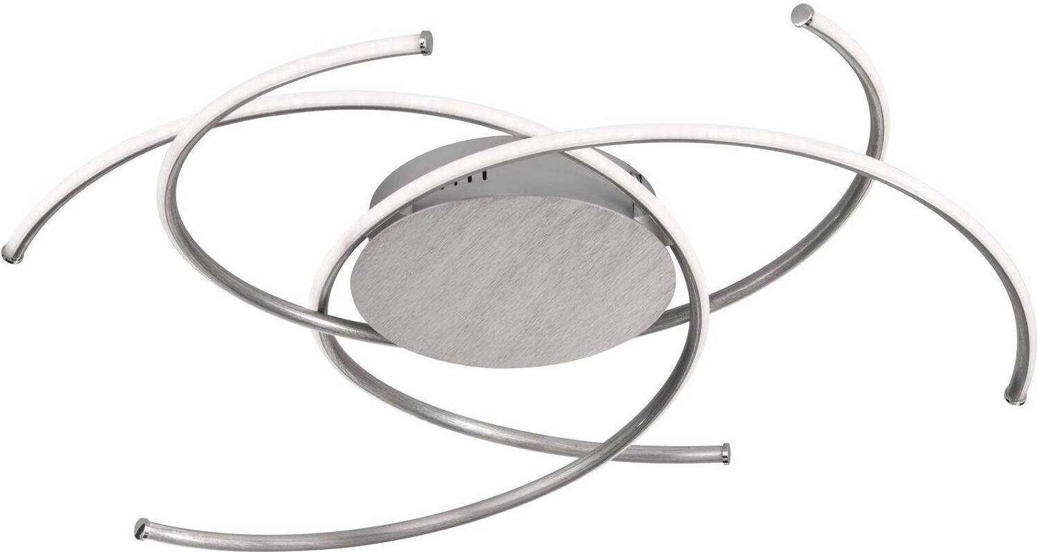 WOFI Deckenleuchte Kansas – 3-flg LED Leuchte Mit Effektvollem Lichtspiel