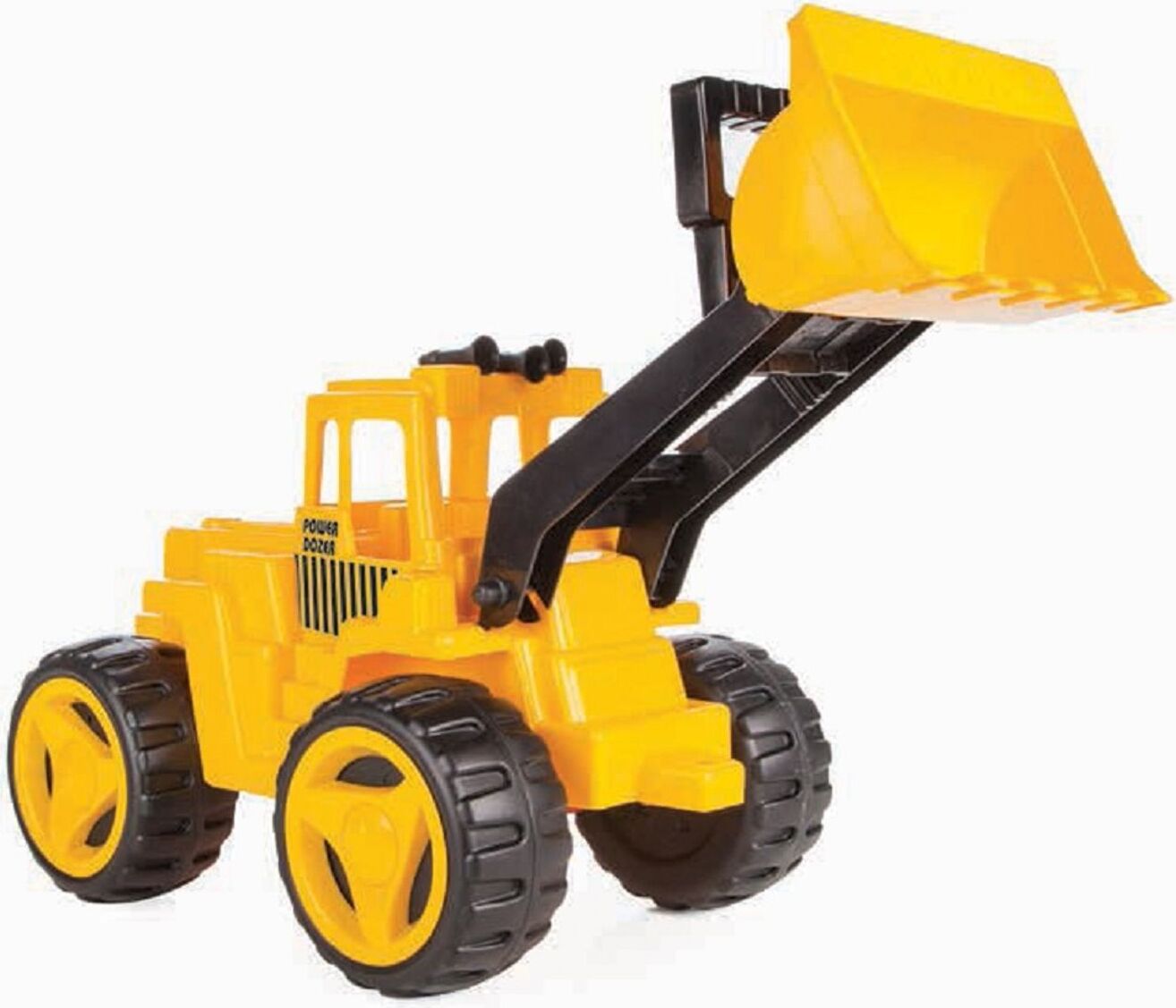 Pilsan spielzeugbagger 33 cm gelb/schwarz 1023391