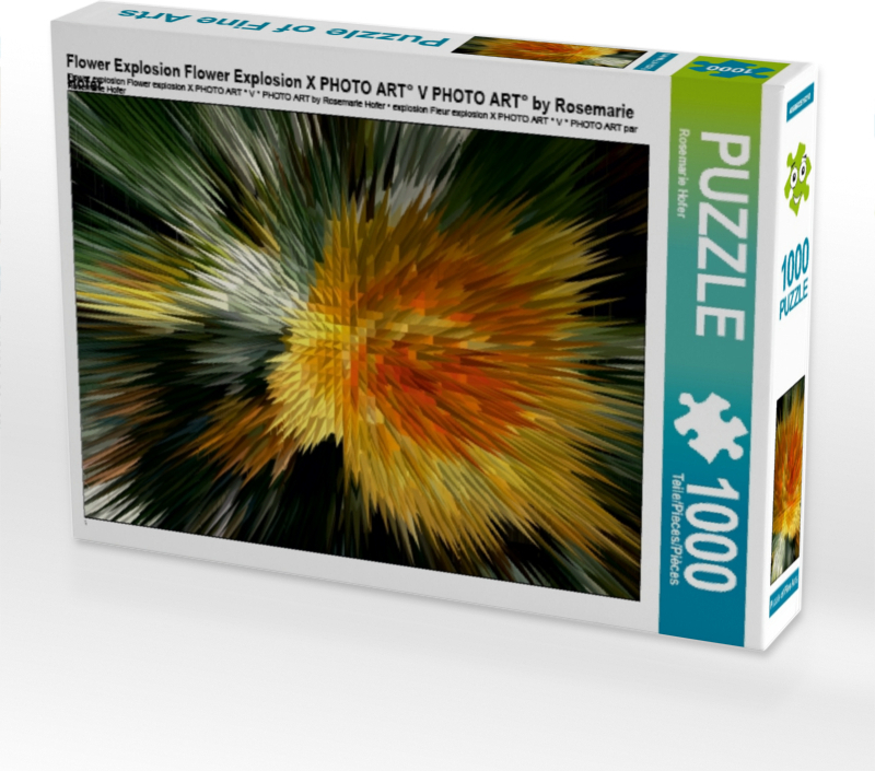 Calvendo Flower Explosion Flower Explosion X PHOTO ART° V PHOTO ART° by Rosemarie Hofer 1000 Teile Puzzle hoch 480x640mm, Hofer Rosemarie; 7329440