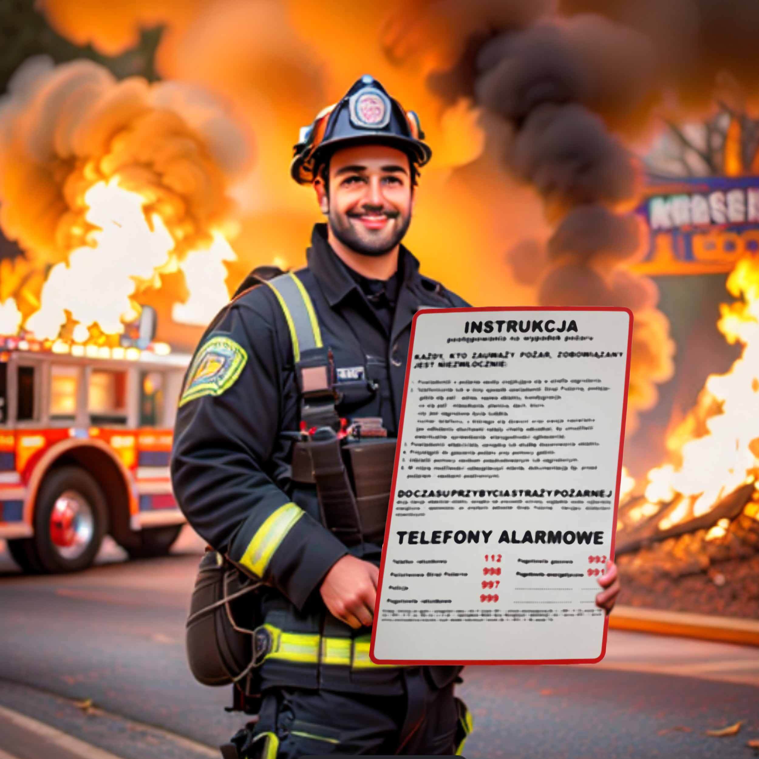 SIGNPROJECT POLSKA Sp. z o.o DB035 Anleitung zum Löschen von Bränden mit Handgeräten