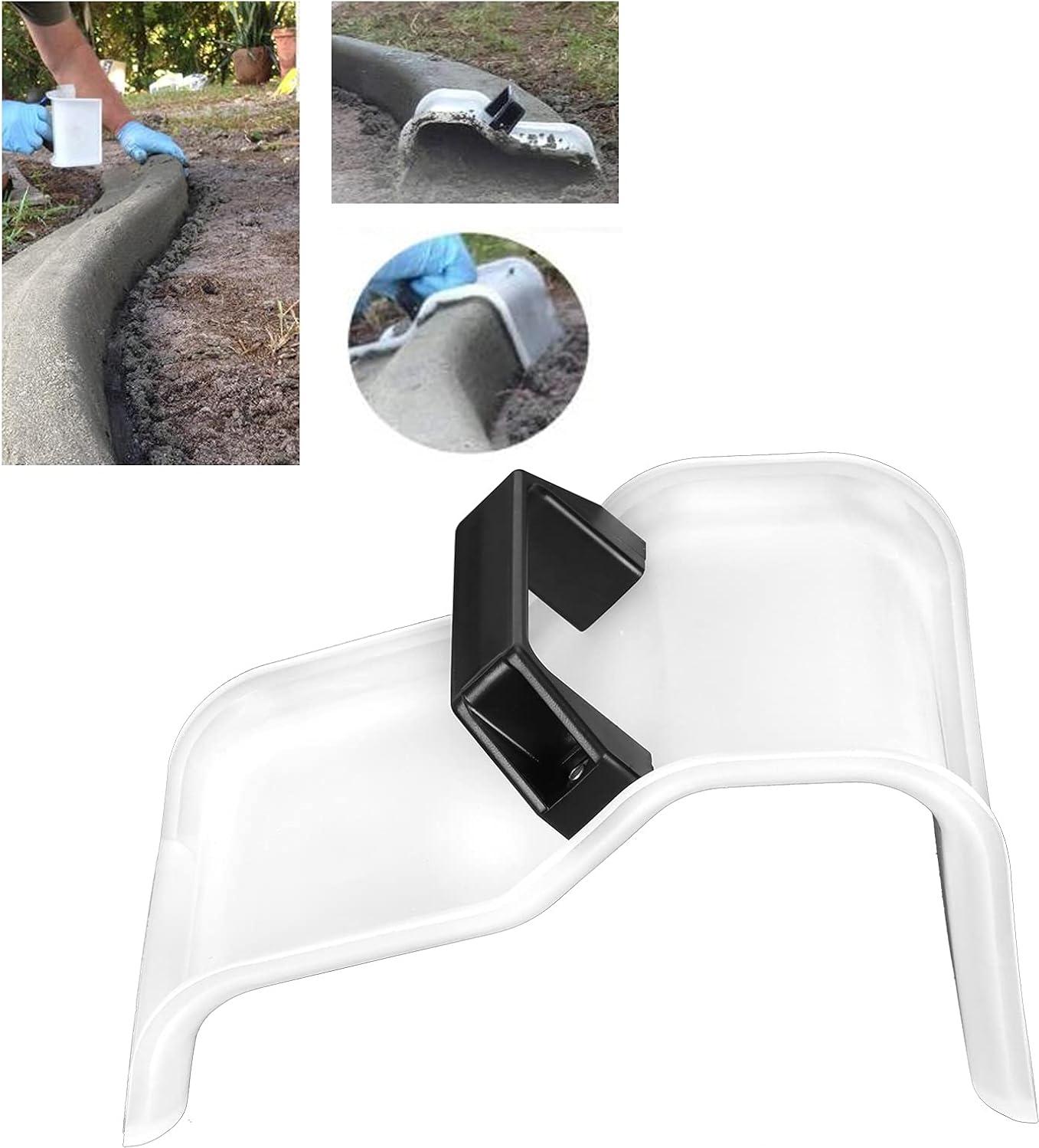 Markenlos Landschaft Troffels - Betonnen Troffel mit Handvat - DIY Landschaftspfade - Formwerkzeug für Trottoirgarten und Gartenprojekte