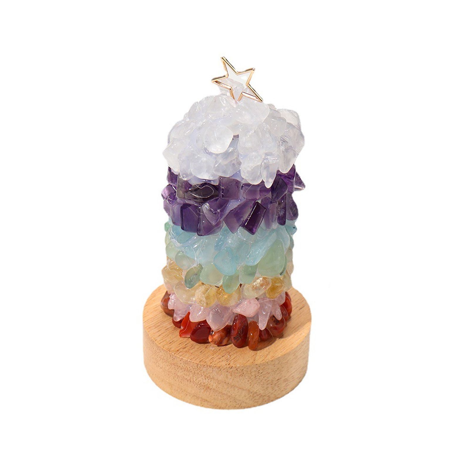 Nočné svetlo, kryštálový kameň noc, USB plug nočné svetlo