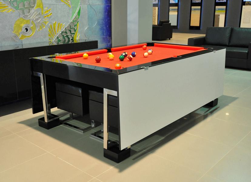 Esstisch Tisch Billardtisch Pooltisch Kugeltisch Billardtische Spieltisch 7FT