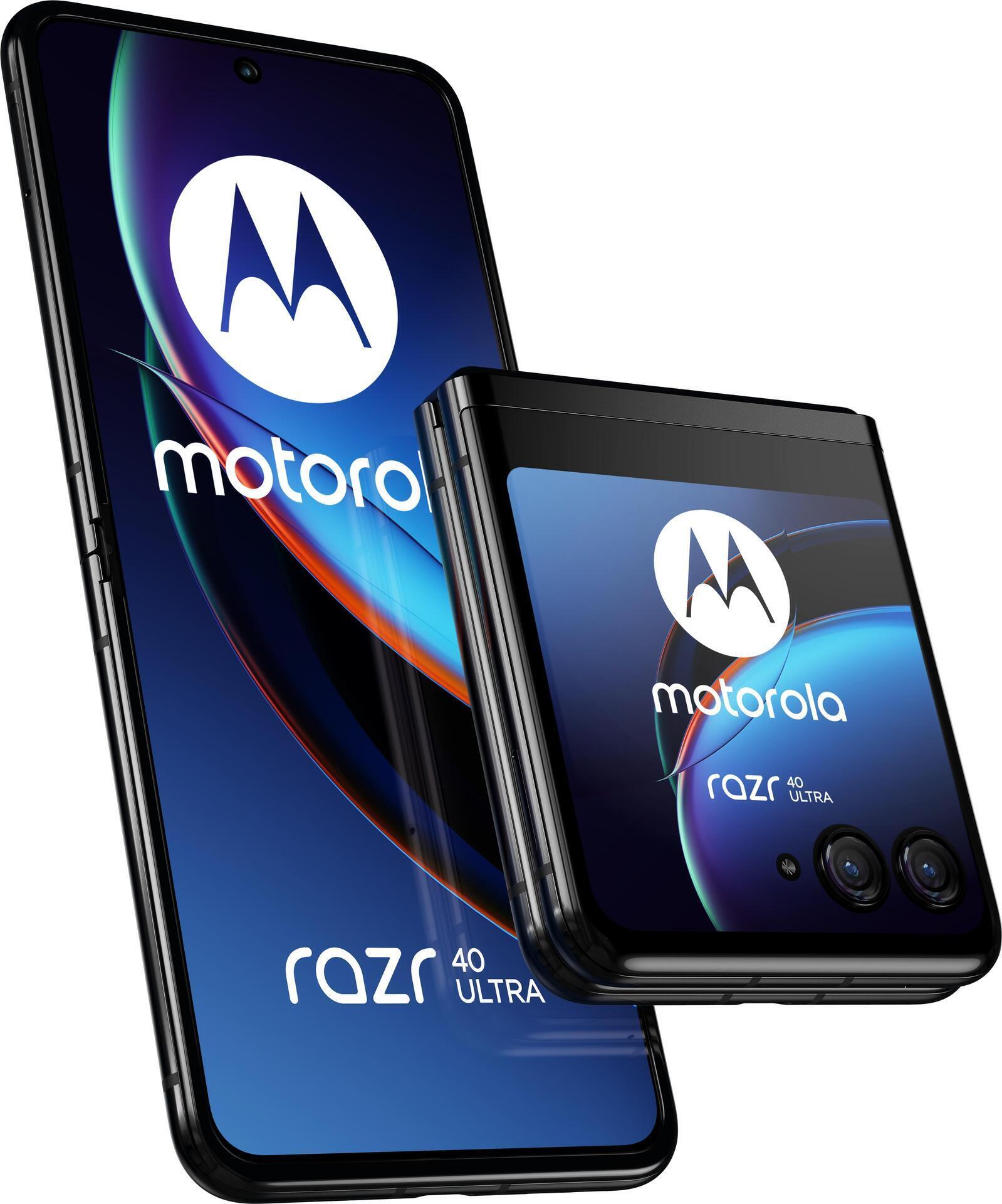 Motorola razr 40 Ultra, 17,5 cm (6.9"), 8 GB, 256 GB, 12 MP, Android 13, Schwarz