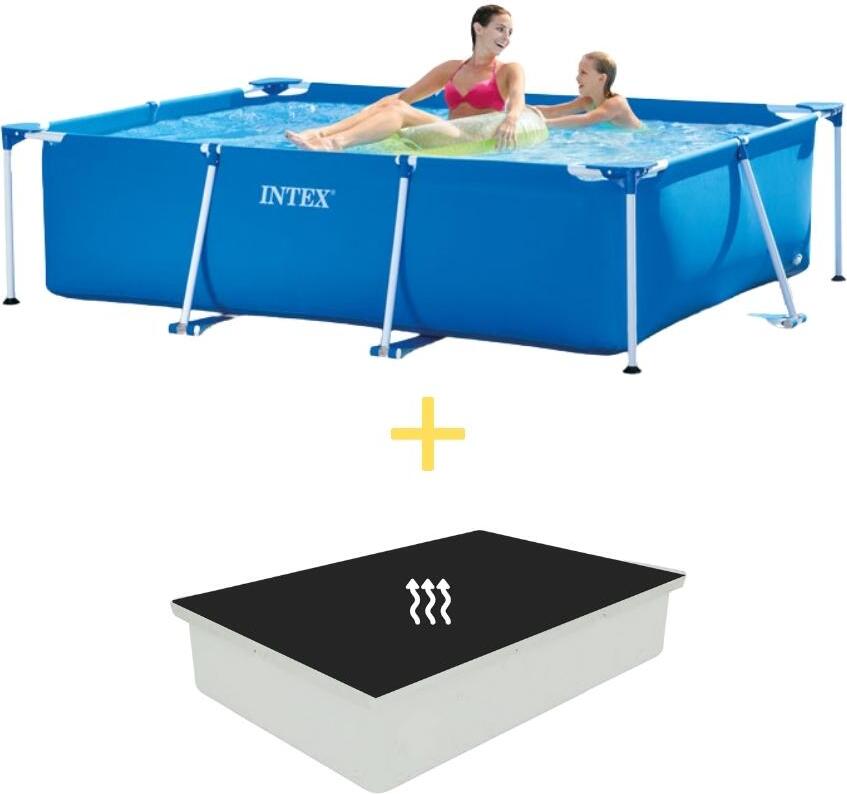 Rámový bazén Intex - 220 x 150 x 60 cm - vrátane solárnej plachty