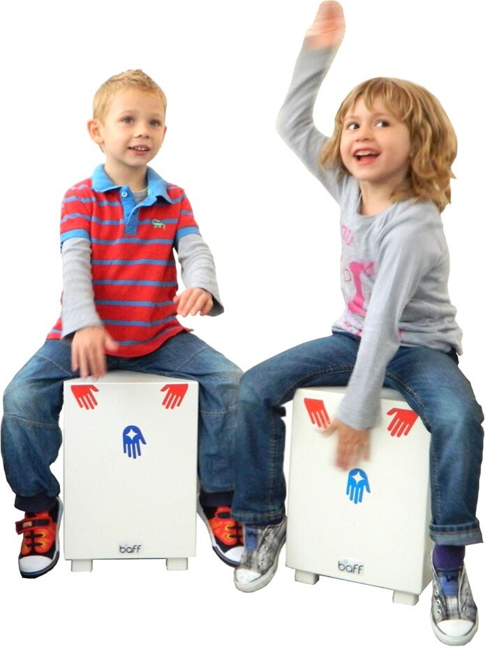 baff Kindertrommelhocker, 38cm orange 204