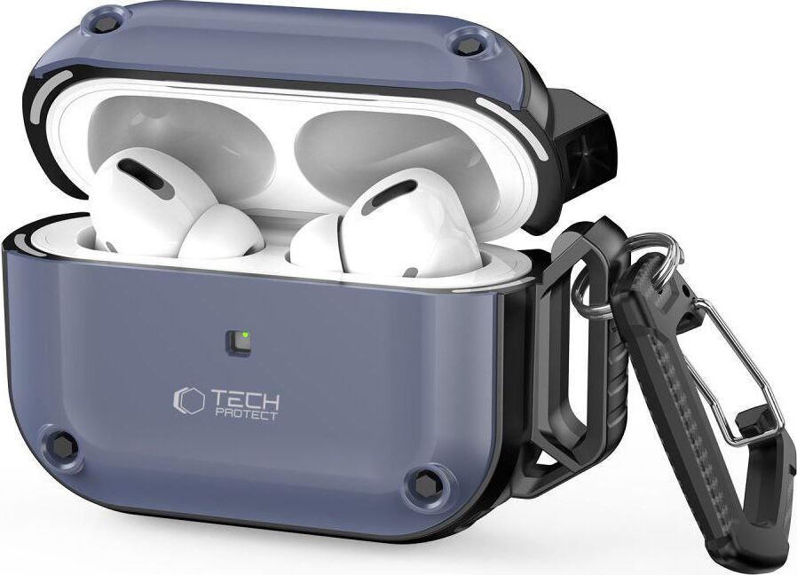 Tech-Protect Hrubý háčik Apple Airpods Pro 1 / 2 Steel Blue