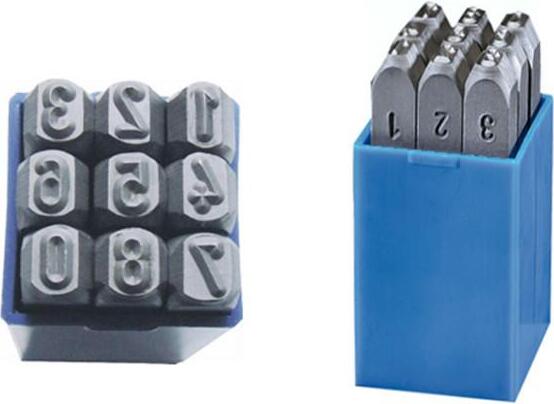 Beta cavi GRAVUREM-S Satz of Stanznummern 0-9 / 7mm 100070K0