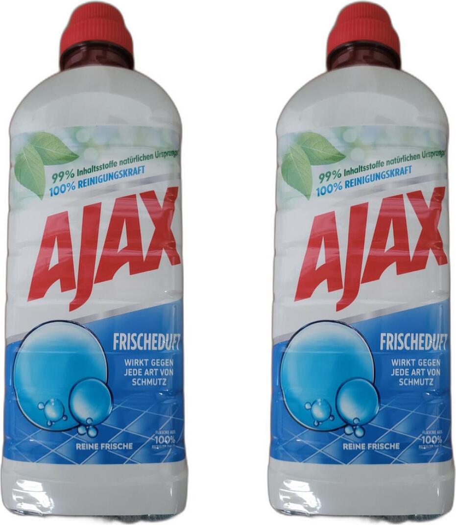 2 x Ajax Reine Frische Frischeduft 1 Liter