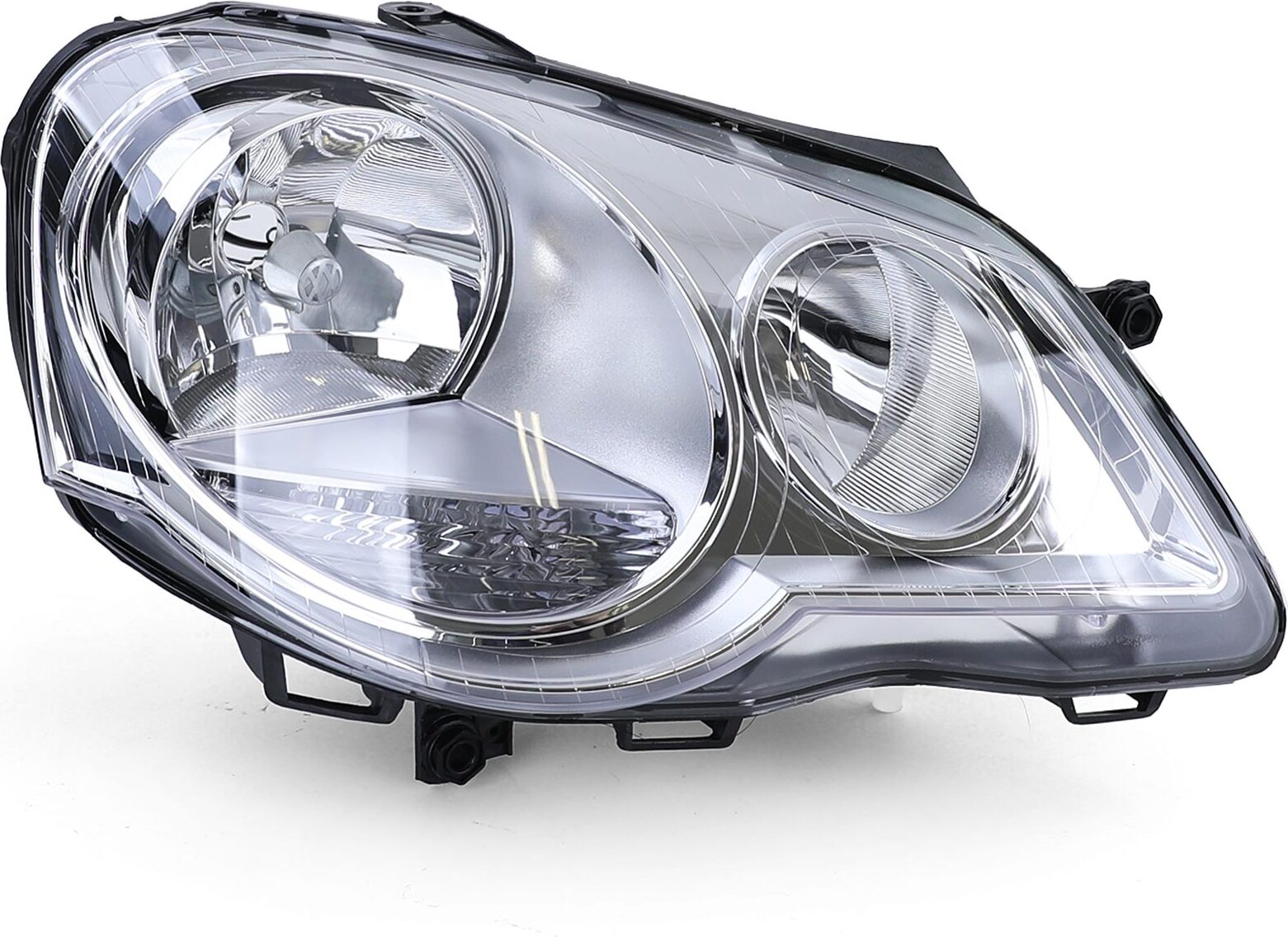 Carparts-Online Scheinwerfer H7 H1 Rechts mit Motor für VW Polo 9N3 05-09 13106