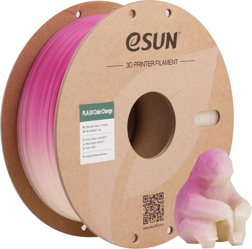 ESUN PLA-UV Farbwechsel, 1kg UV Wechsel Fuchsia ESU241215