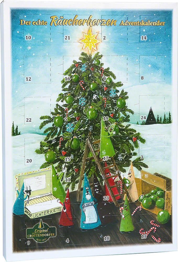 Crottendorfer Räucherkerzen-Adventskalender (30cm) von Crottendorfer CR2097