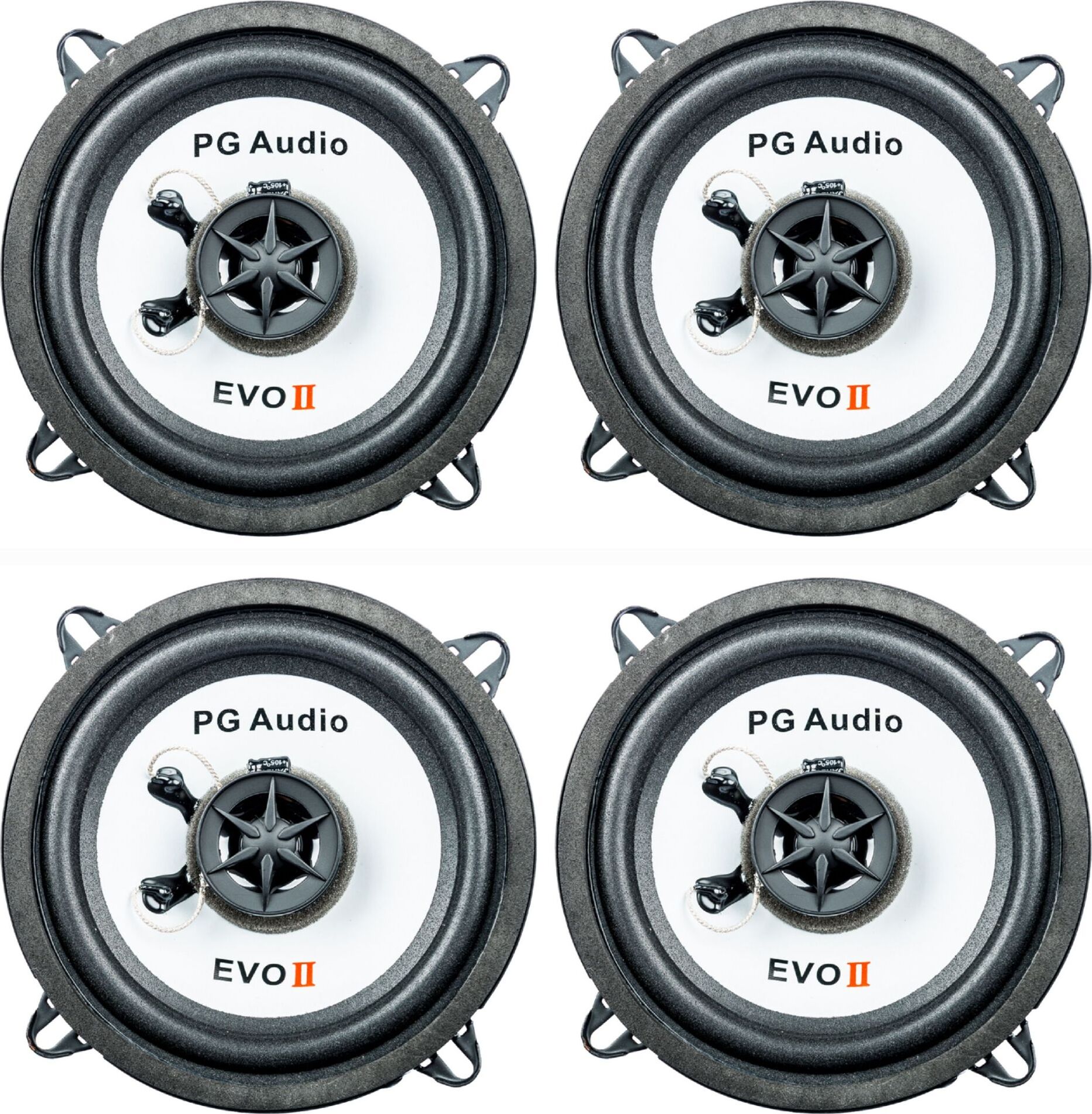 Lautsprecher Einbauset passend für Citroen ZK Citroen ZX Reflex Aura Break Tür vorne und hinten PG Audio 4xPG13.2 Citröen