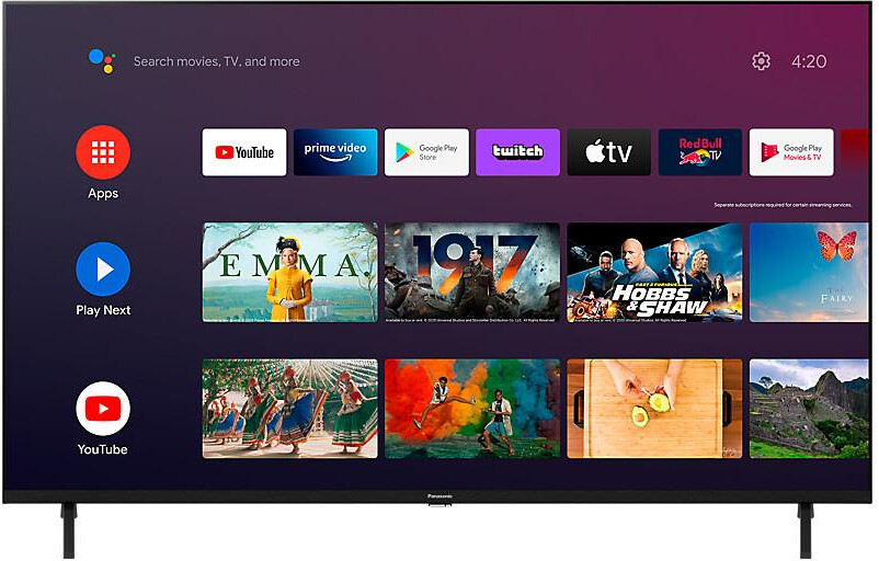 Panasonic TX-50LXW834 - UHD TV - čierna