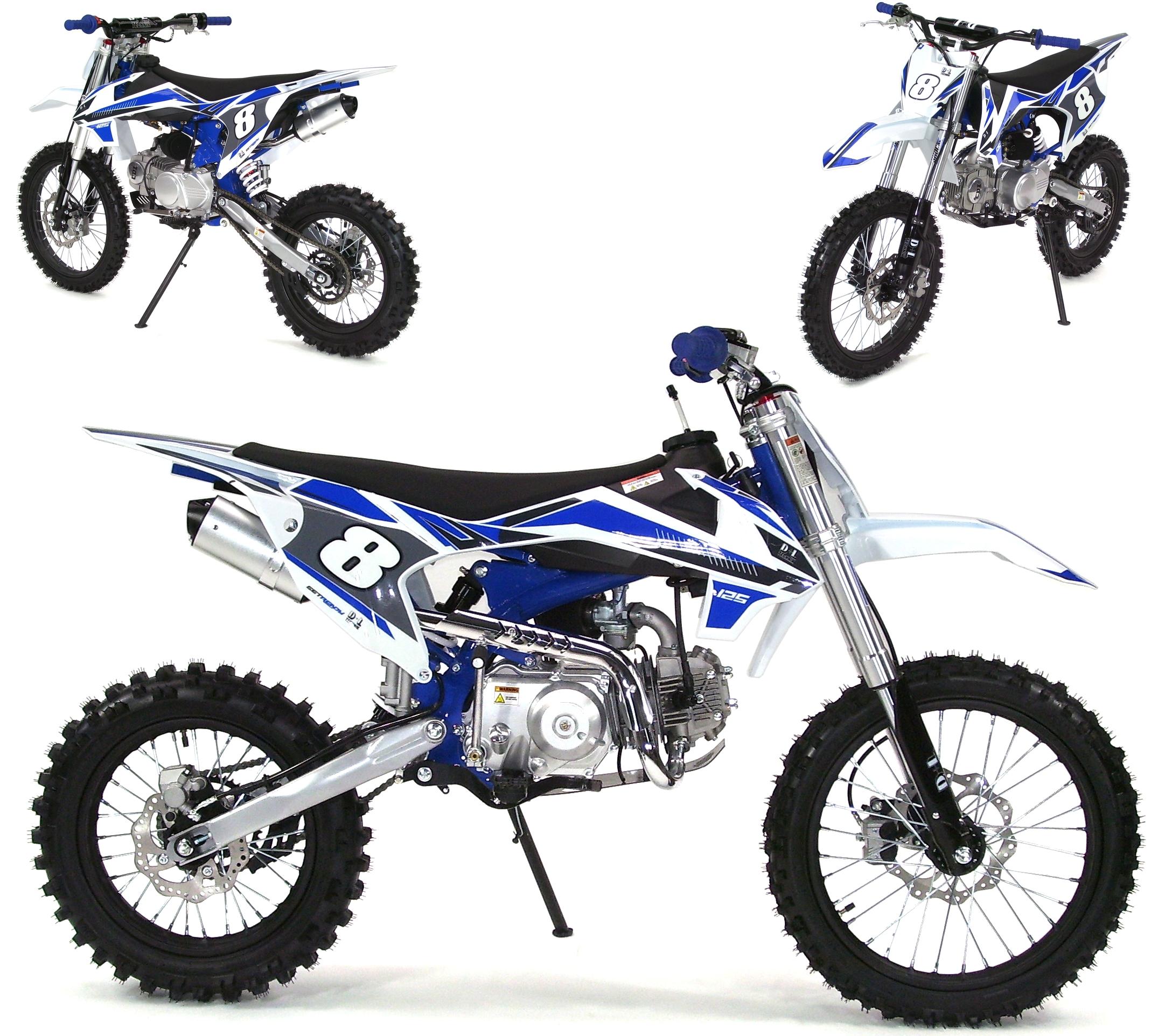 Apex Pocketbike Dirtbike 17/14 Pocket Cross Bike Crossbike 125ccm Enduro Jugend 55939
