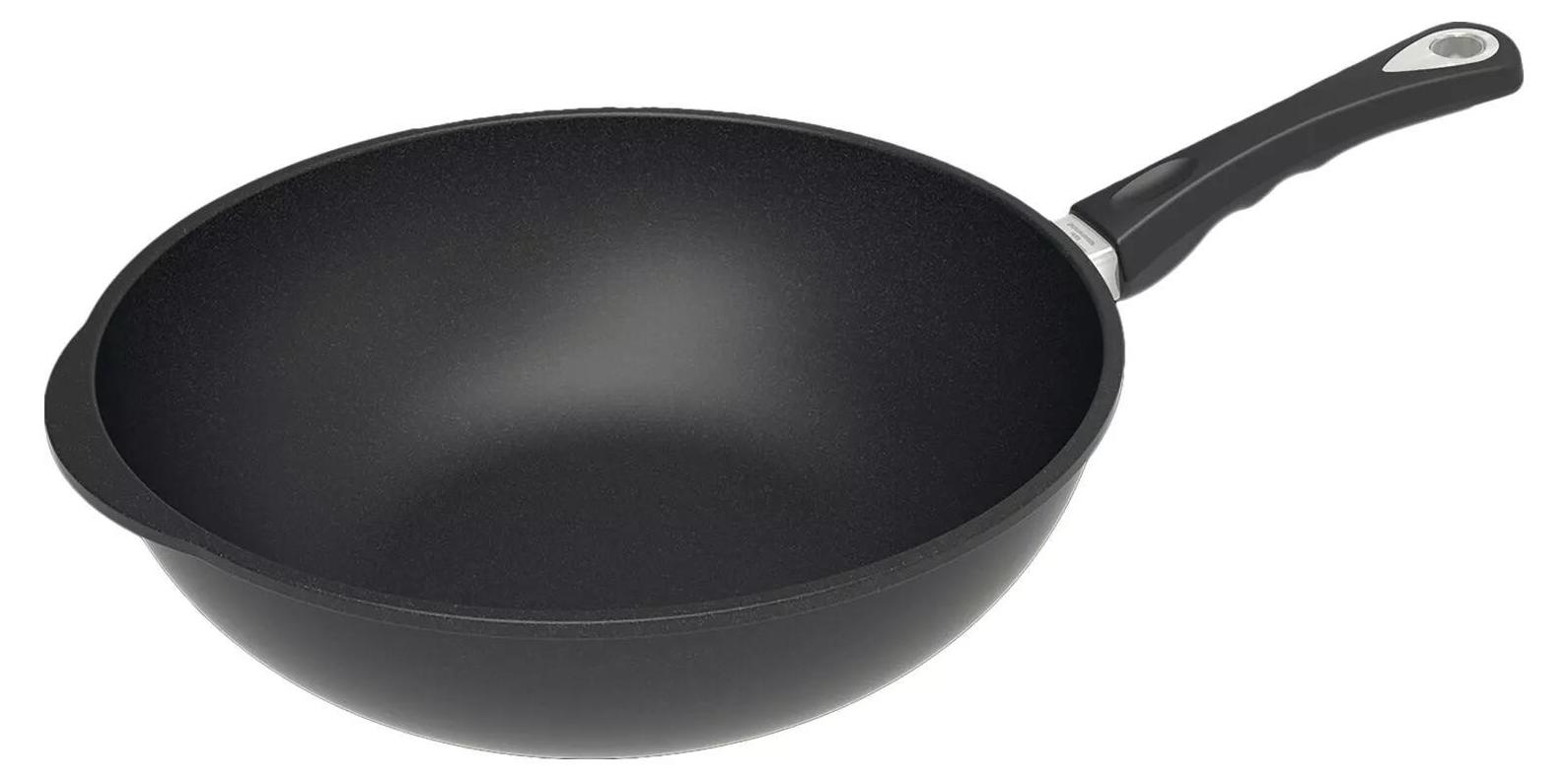 AMT GASTROGUSS Wok induktionsgeeignet, ø: 320 mm, mit Stiel