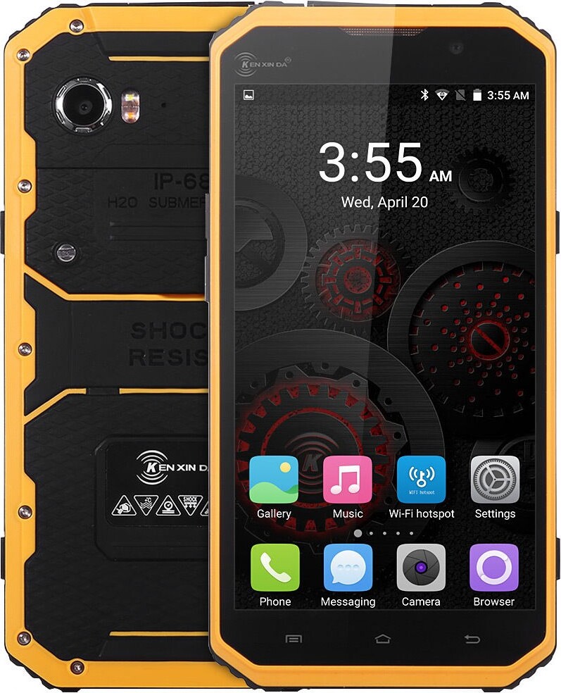 KENXINDA W9 žltý, 2/16GB, LTE