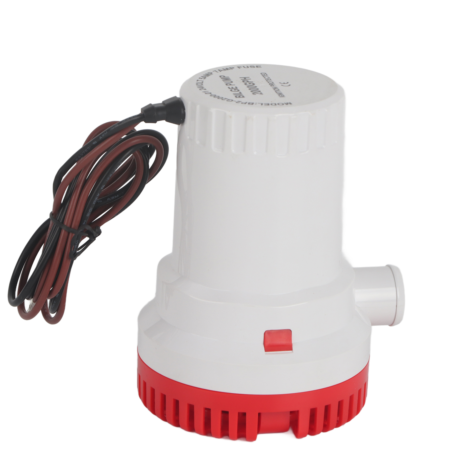 Cocosity Bilgepumpe,Bilgepumpe für Boote,2000 GPH Bilgepumpe,Bilge-Tauchpumpe,DC Micro Drain Pumpe,Pumpe