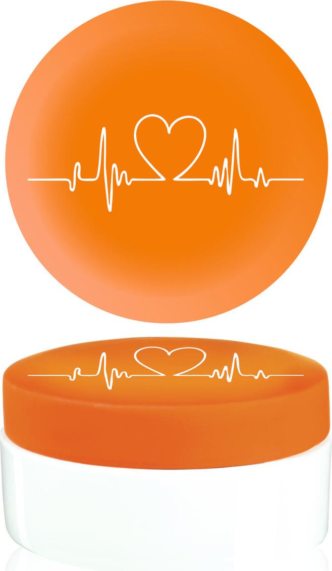 ASA beauty for you Dose Herzfrequenz orange 10cm