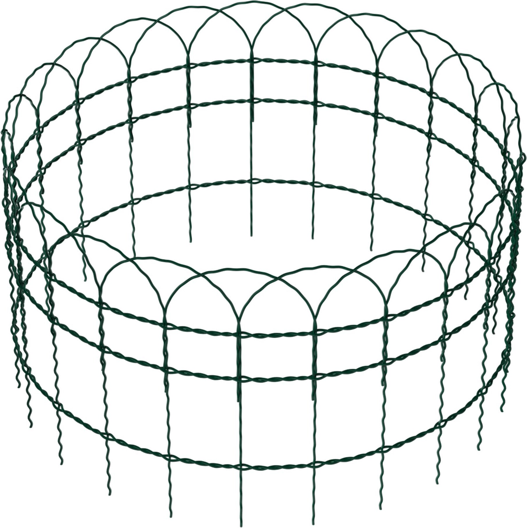 IDMarket Sichtschutz – 1,2 X 10 M, Grün, 400 G/m², Blickdicht & Wetterfest