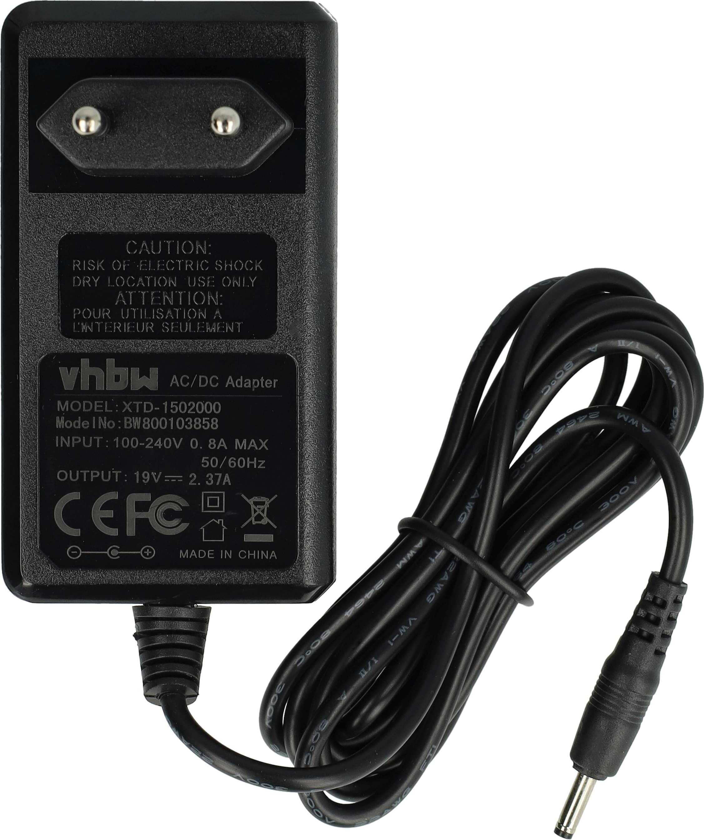 vhbw Netzteil kompatibel mit Samsung XE500C21H02US, XE500C21H01US, XE500C21-H02DE, XE500C21-H01US, XE500C21-H02US Notebook - 123 cm, 45 W 41086501-6