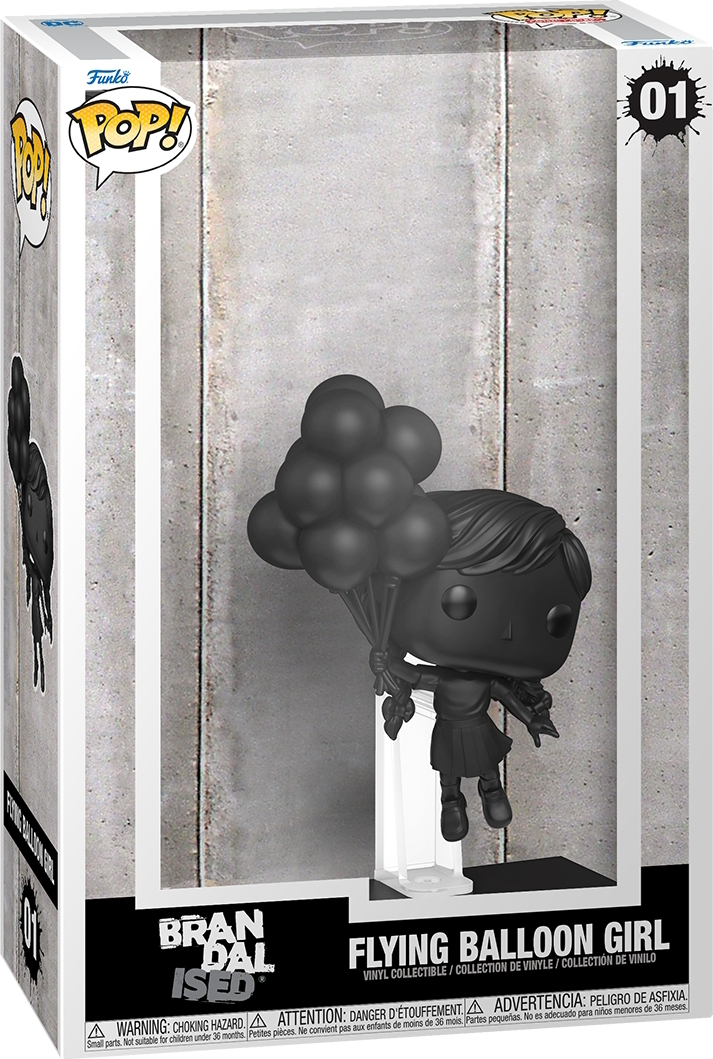 Brandalised - Flying Balloon Girl 01 - Funko Art Cover Pop!
