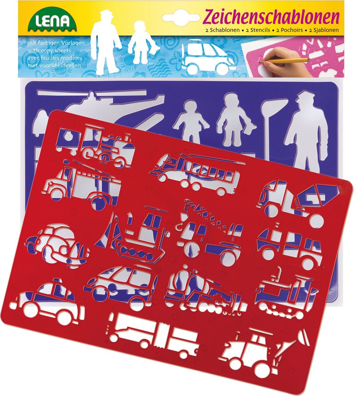 Lena Zeichnungsvorlagen Verkehrsmittel, Menschen 65773