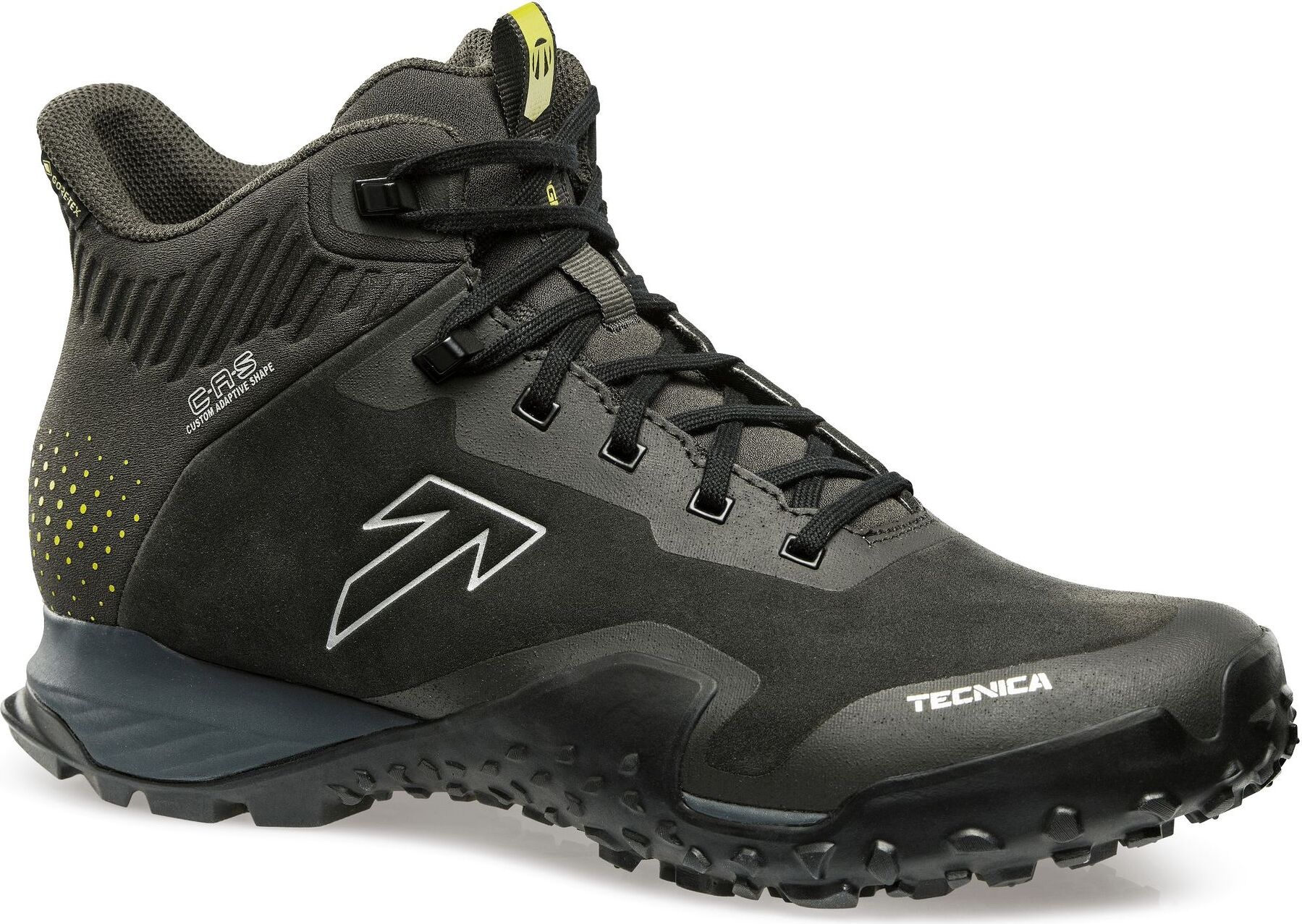 Turistické topánky Tecnica MAGMA MID GTX MS, farba:black, veľkosť topánok:UK 7 EU 40 2/3