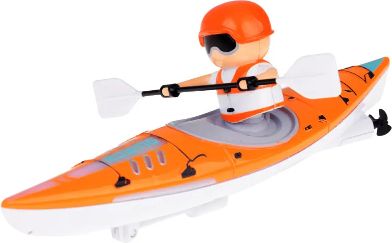 Jokomisiada Beleuchtetes Kajak mit ferngesteuertem Wasserabenteuer RC0678