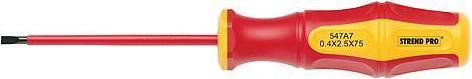 Schraubendreher Strend Pro CX547A, VDE 0,5x3,0x100 mm, Schlitz, Elektriker
