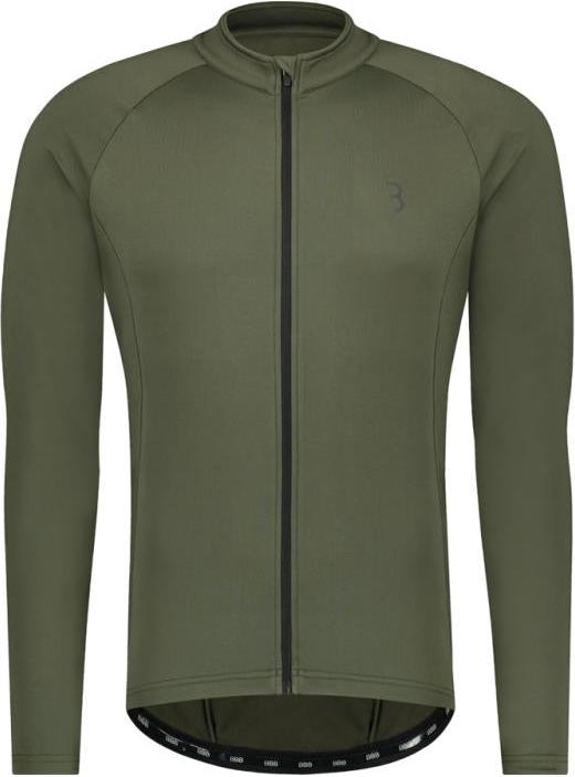 BBB Cycling Trikot Transition langarm l olive - komfortables Frühlings- & Her...