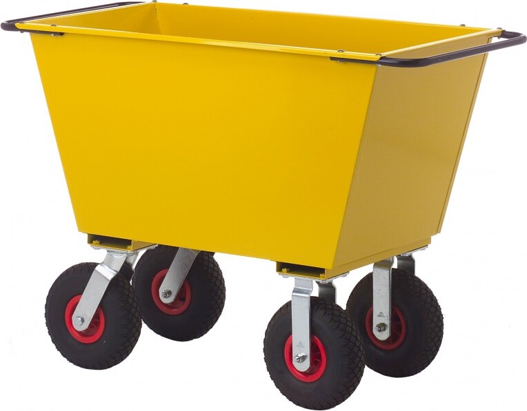 RAVENDO FW 300-4L Futterwagen Transportwagen Futterkarre Schubkarre 400kg 300l 143175