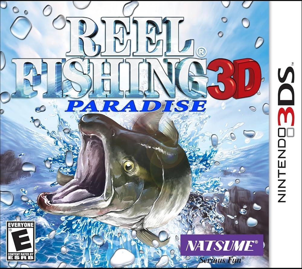 BG Games Reel Fishing 3D Paradise, Nintendo 3DS, Nintendo 3DS
