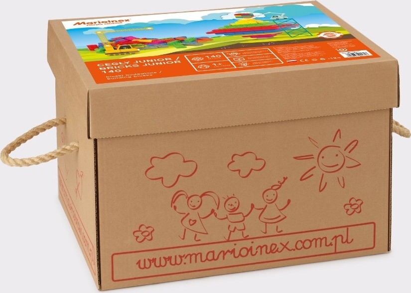 Marioinex Ziegelsteine Junior 140 Stück