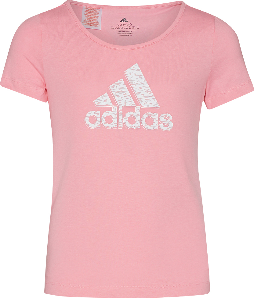 140|adidas Logo Mädchen T-Shirt HS5277