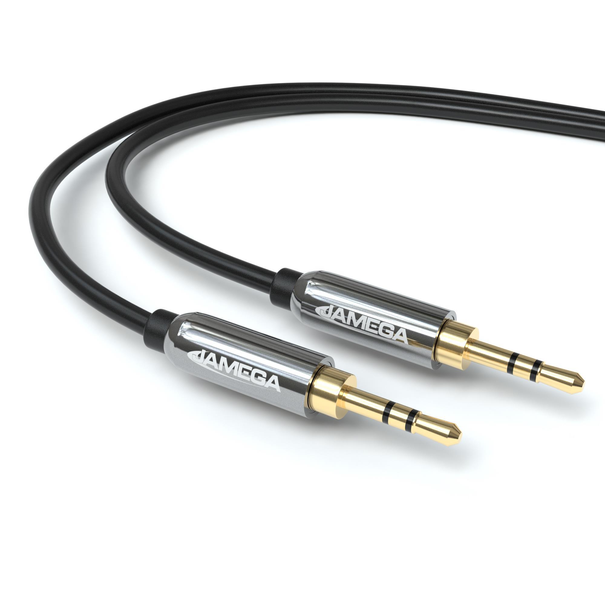 10x 1m Aux Kabel Stereo 3,5mm Klinke Audio Klinkenkabel für Handy Auto Grün 