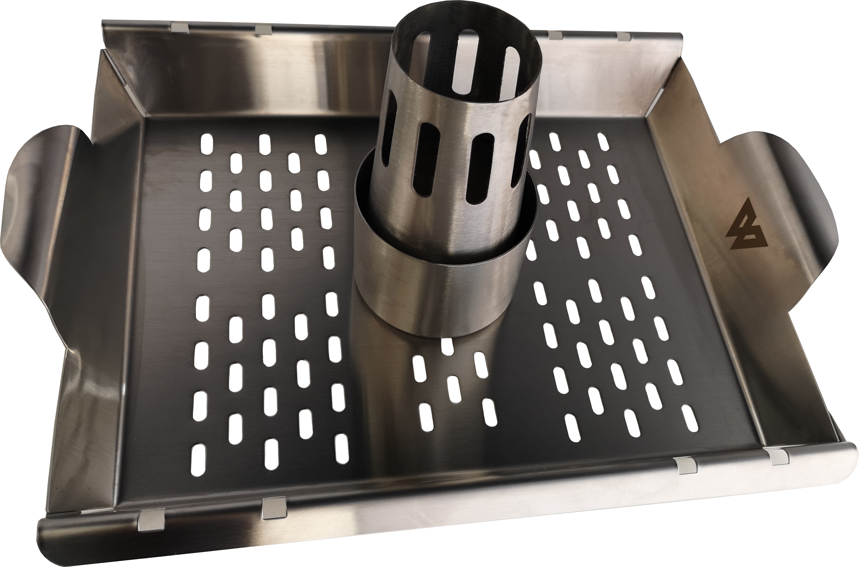 Jpc-Wolfcut Hähnchen Grill Basket - Gemüse Hähnchen Grillkorb - Hähnchen und Gemüse Griller aus Edelstahl von WOLFCUT GK25050600