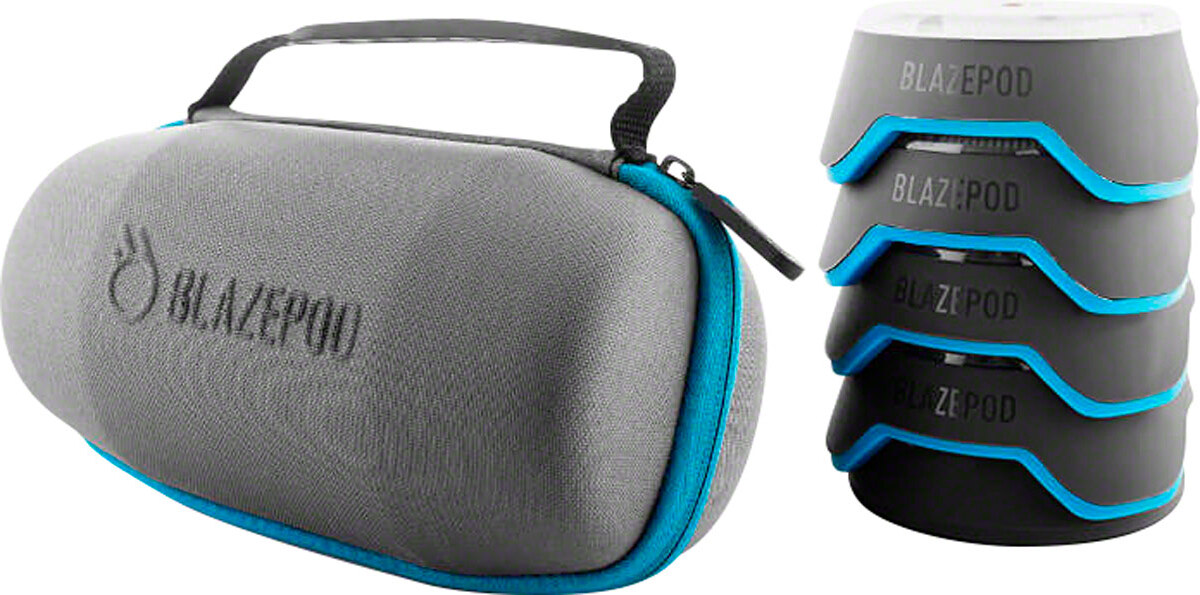 BlazePod Standard Kit Reflex- und Reaktionstraining 4 Pods inkl. Case 29265