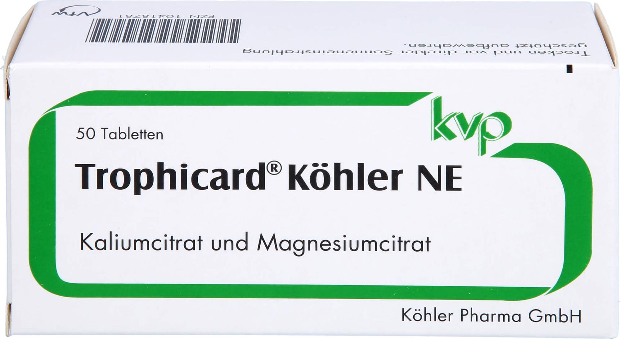 Köhler Pharma GmbH Trophicard® Köhler NE, 50 St TAB 10418781